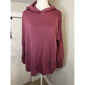 Eileen Fisher Pink Hoodie Sweatshirt